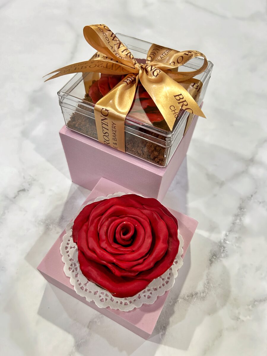 100% Edible Rose Made with Chocolate